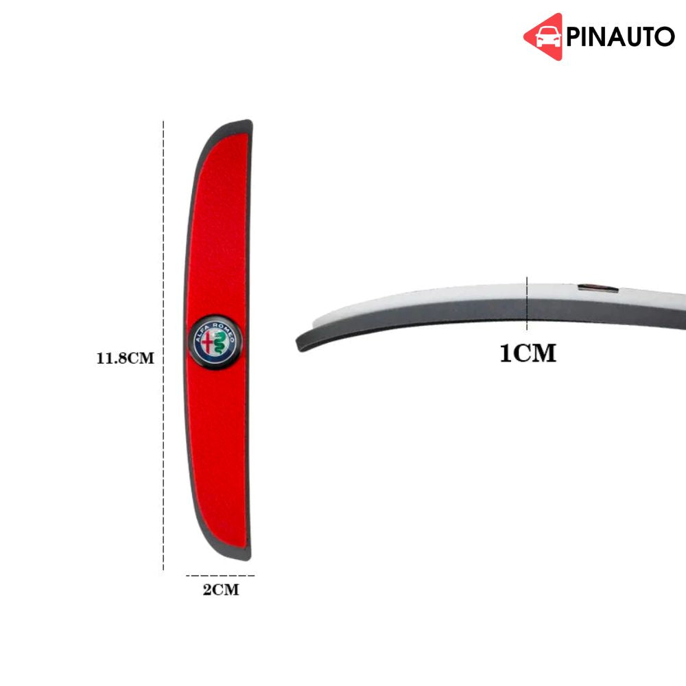 Προστατευτικά πόρτας κατά των κραδασμών και των γρατζουνιών (4 τεμάχια)