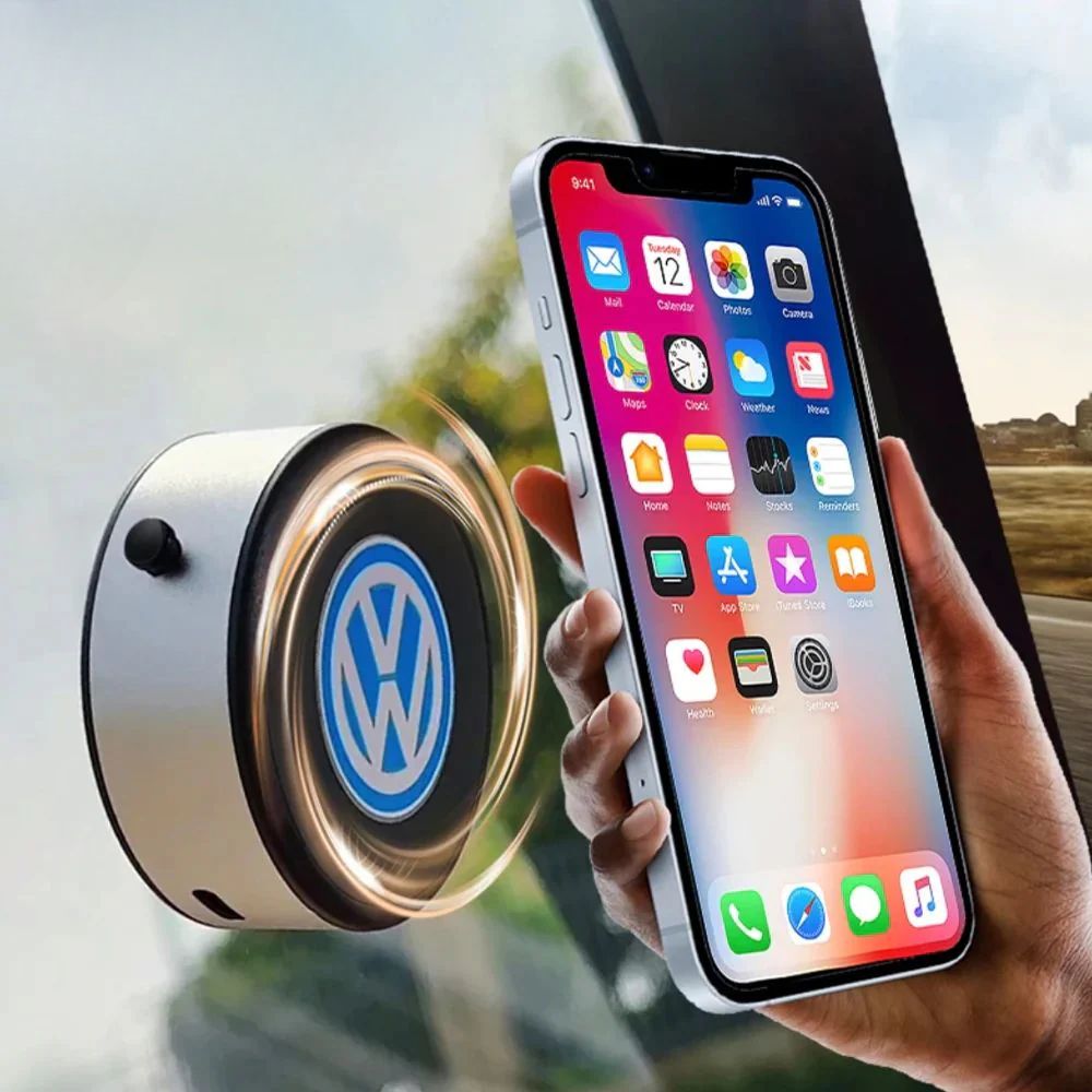 Suport pentru telefonul mobil magnetic în vid