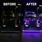 LED oči do auta - balenie 2 kusov