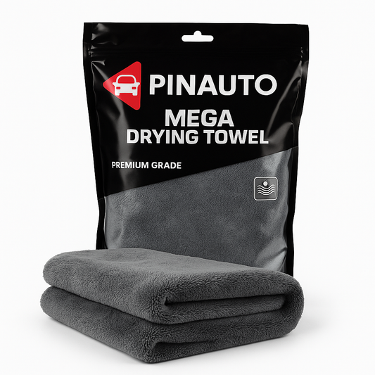 Mega drying towel - No wringing, no second passes